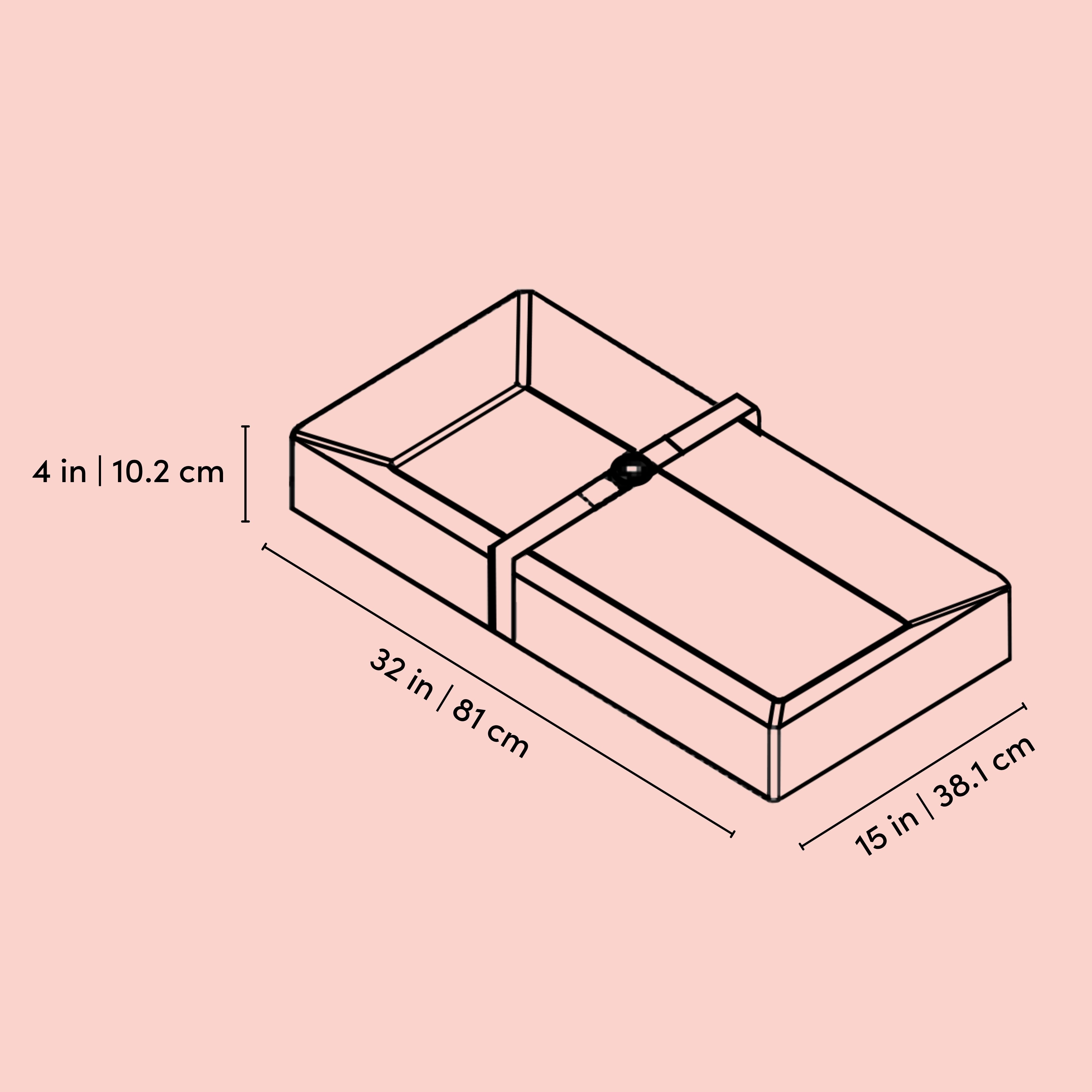 Storkcraft Nest 4-Sided Contoured Changing Pad photo 8
