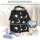 thumbnail image 5 of Disketp Crescent and Stars Mochila de Pañales de Gran Capacidad con Múltiples Bolsillos, Mochila de Viaje Multifuncional para Bebé, Unisex, Moderna y Resistente, 5 of 6
