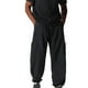 thumbnail image 1 of Pantalones de trabajo para hombre, de color liso, con cordón, cintura elástica y múltiples bolsillos, 1 of 9