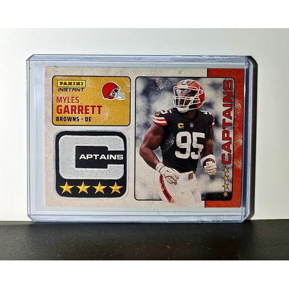 Myles Garrett 2024 Panini Captains NFL #8 Card Cleveland Browns 1/351