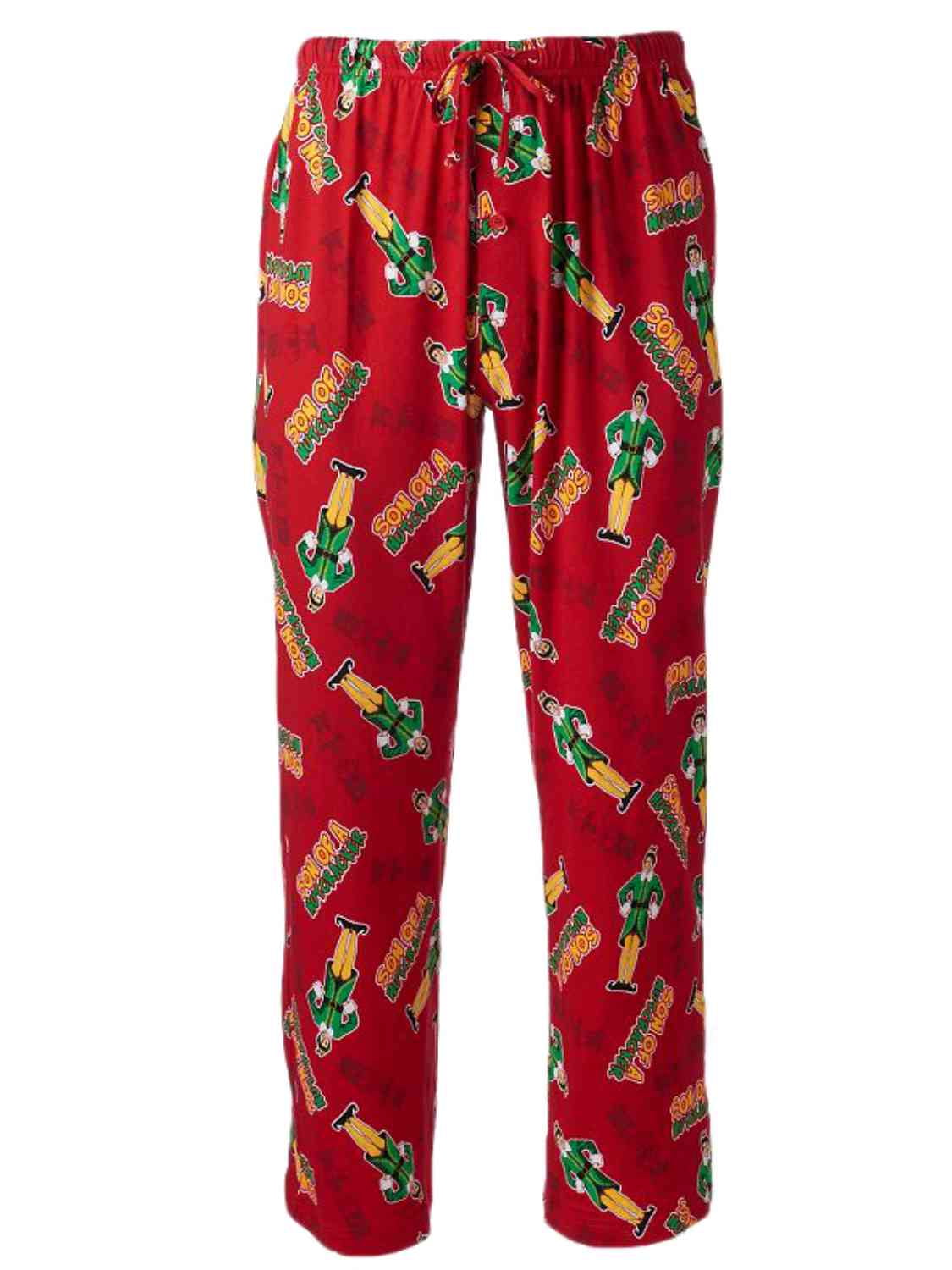 Elf Mens Red Sleep Pants Son Of A 