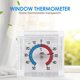 thumbnail image 1 of Medidor De Medida Metro de temperatura del termómetro de Digitaces del interior al aire libre de la ventana plástica cuadrada, 1 of 4