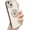 Silver, variant on Compatible with iPhone Case,Luxury Glitter Bling Sparkly Diamond Rhinestone Bumper Camera Lens Protection Transparent Clear Soft Shockproof Cover Phone Case (Silver, iPhone 15 Pro Max)