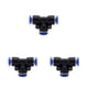 thumbnail image 3 of Eigraketly 10x conectores de tubo neumático duraderos negros para manguera rápida de alta resistencia a la presión de del Type1 NO1, 3 of 6