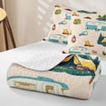 thumbnail image 4 of Erosebridal Happy Camping Quilt King For Camper Gifts,Adventure Theme King Coverlet Set For Boys Kids,3-Piece, 4 of 7