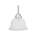 thumbnail image 2 of Sunset Lighting TF1018-53 Pendant with Frosted White Shades, Satin Nickel Finish, 2 of 4