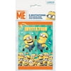 (2 pack) (2 Pack) Despicable Me Minions Invitations, 8ct