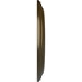 thumbnail image 4 of Ekena Millwork 12"OD x 1"P Traditional Ceiling Medallion (Fits Canopies up to 2 3/4"), Hand-Painted Brass, 4 of 6