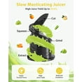 thumbnail image 5 of Juicer Machine with 4.35" Wide Mouth, Aeitto Cold Press Juicer Machine for Fruits and Vegetables, Slow Masticating Juicer Whole Fruit Juice Maker, High Juice Yield, Easy to Clean with Brush, Platinum, 5 of 10