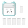 thumbnail image 1 of Label printer,Sticker Lable Diy Handcraft Picture Lable Diy 203dpi Bt Picture Diy Handcraft List With 6 Notes Journal Receipt List Notes Journal Printer Portable Thermal Mobile Eryue Saante, 1 of 7