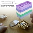 thumbnail image 3 of Holder Container Plastic Storage Box Watch Parts Box, Watch Parts Container, for Watchmakers Men Women Home Use watch Repair, 3 of 7