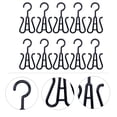 thumbnail image 4 of Milisten 10Pcs Double Hook Drying Racks Shoes Drying Organizers Plastic Shoes Hangers, 4 of 5