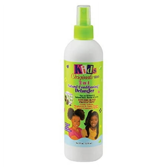 Kids Originals by Africa's Best 2-n-1 Natural Conditioning Detangler Spray, 12 fl oz