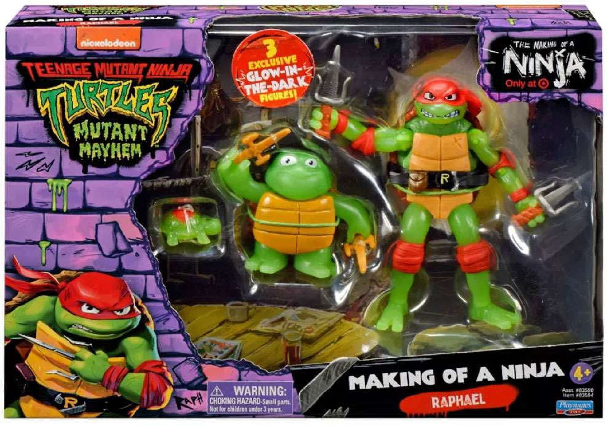 Playmates Teenage Mutant Ninja Turtles Leonardo Action Figure Set