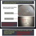 thumbnail image 4 of Pot Accessories, Pressure Gasket Pressure Cooker Sealing Ring Pressure Cooker Seal Clear Silicone Gasket Sealing Ring for Home Pressure Cooker Kitchen, 4 of 7