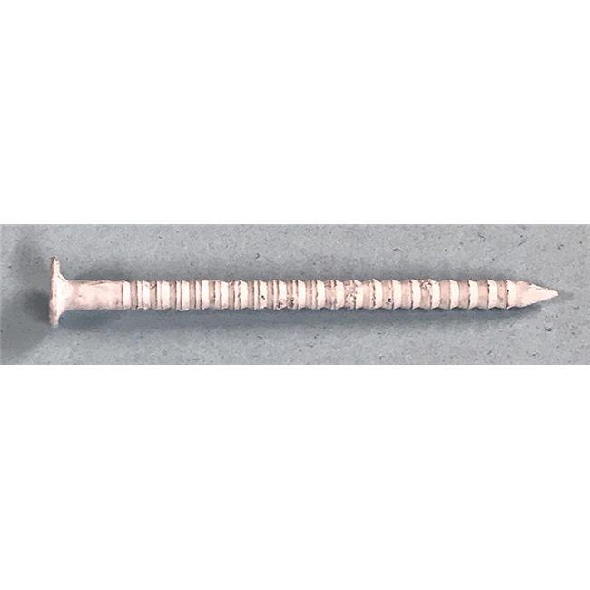 Maze Nails 249874 Ring Shank Stainless Steel Trim Nails Box, White 0.