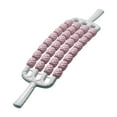 thumbnail image 1 of Masajeador de flexible con rodillo de 4 filas para piernas, ideal para entrenamiento en gimnasios interiores y exteriores. Rosa, 1 of 8