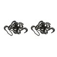 thumbnail image 3 of ZheElen 10pcs Zipper Pulls Cord Rope Ends Slider For Clothing/Bags 65mm Style A 2Set, 3 of 6