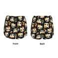 thumbnail image 6 of Goofa Flower Fox Printed Women 2 in 1 Running Shorts,Quick Dry Athletic Workout Shorts,High Waisted Athletic Shorts with Liner Pockets-Medium, 6 of 9