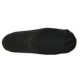 thumbnail image 2 of NIKE Unisex Performance Cushion Quarter Training Socks (3 Pairs), Black/White, Large, 2 of 2