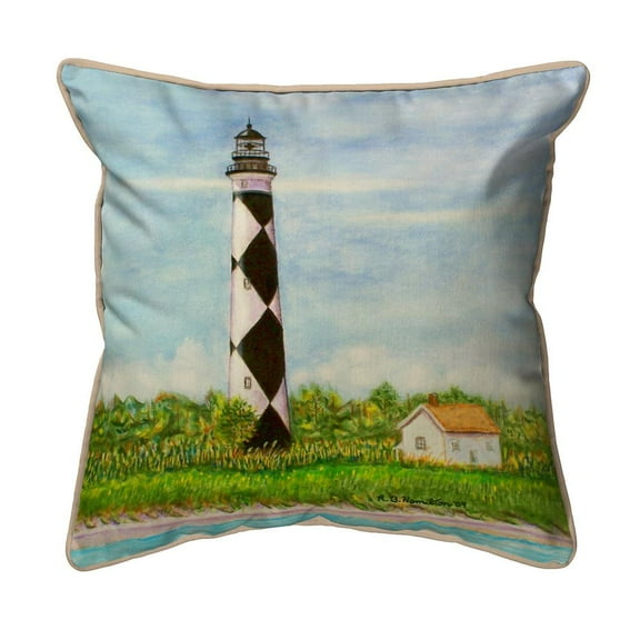Betsy Drake Interiors Cape Lookout Extra Large Zippered Pillow 22x22