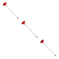 thumbnail image 3 of maskred Club de Golf Pliant Bras Rigide Sac de Voyage Support de Barre de Barre Style A 3Ensemble, 3 of 6
