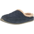 thumbnail image 1 of DEER STAGS Mens Navy Quilted Comfort Slipperooz Round Toe Slip On Slippers Shoes 7 M, 1 of 8