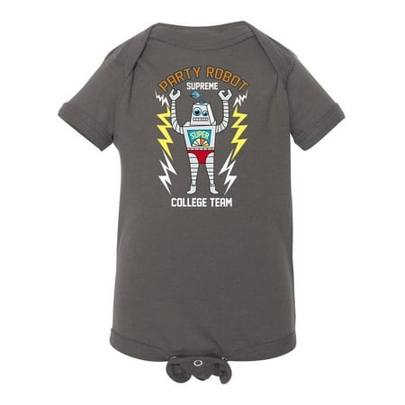 

Party Robot Bodysuit Infant -Image by Shutterstock 12 Months