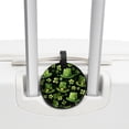 thumbnail image 3 of Saint Patrick's Day 2pcs PU Leather Round Bag Tags with Privacy Cover and Name ID Tag - Suitcase Tags for Travel Luggage, Handbags, Backpacks, School Bags, 3 of 6