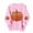 Pink, variant on FchengtaiS Fall Pumpkin Printed Sweatshirt for Women Long Sleeve Fleece Pullovers Tops Halloween Thanksgiving Shirt