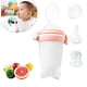 thumbnail image 1 of Chupón Alimentador Fruta Y Biberón Cuchara Para Papilla Modelo Rosa, 1 of 4