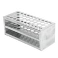 thumbnail image 2 of Stainless Steel Test Tube Holder Rack 20-Holes for Φ10-20mm Tubes Multifunctional with Highly Polished Surface, 2 of 7