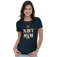 thumbnail image 3 of US Navy Mom Military Support Ribbon Women's T Shirt Ladies Tee Brisco Brands S, 3 of 5