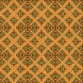 thumbnail image 1 of Ahgly Company Tapis d'Intérieur Lavable en Machine Carré Marron Selle, 4 Pieds Carré, 1 of 7