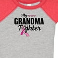 thumbnail image 4 of Inktastic Breast Cancer Awareness My Grandma is a Fighter Boys or Girls Baby Bodysuit, 4 of 5