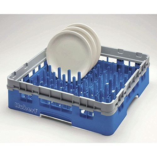 Cambro CamrackEssentials Blue Plastic Full Size Peg Rack with One Extender - 19 3/4"L x 19 3/4"W x 4 1/4"H