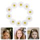 thumbnail image 5 of 10pcs pinzas para el cabello lindas margaritas girasol pernos de pelo pernos de pelo fresco para damas y niñas (blanco), 5 of 5