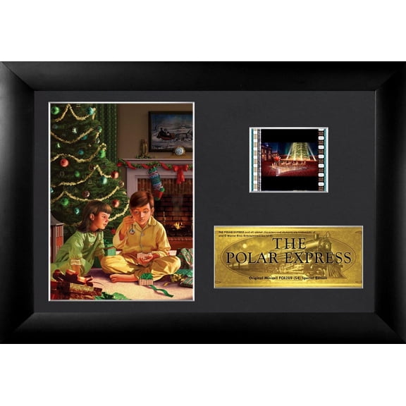The Polar Express (S4) Minicell FilmCells Framed Desktop Presentation USFC6289