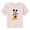 Light Pink, variant on Toddler's Mickey & Friends Love Heart Hands  Graphic Tee Light Pink 3T