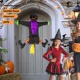 thumbnail image 2 of Crashing Witch Decor 23356+21215+ (Piernas Pelo) Púrpura Naranja, 2 of 9
