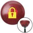 thumbnail image 1 of Bouton de Changement de Vitesse en Flocons de Métal Rétro Rouge avec Levier de Vitesses M16 x 1,5 Insert, 1 of 1