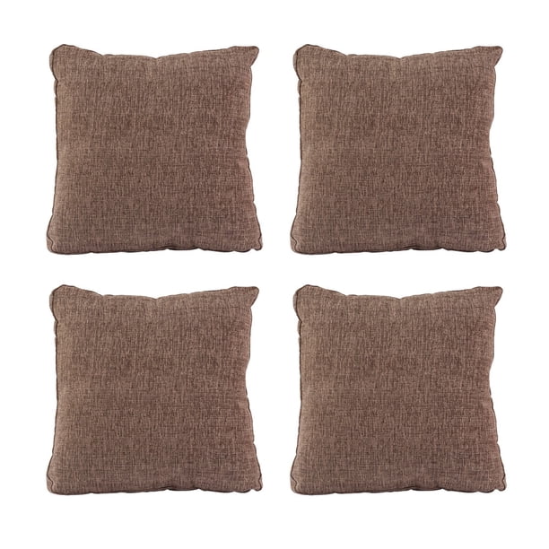 Set 4 Cojines Decorativos Cuadrados Grandes DICASA Zita