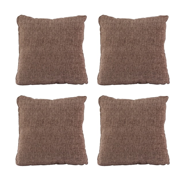 Set 4 Cojines Decorativos Cuadrados Grandes DICASA Zita
