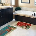 thumbnail image 6 of Christmas Kitchen Mats Set of 2 , Christmas Kitchen Rugs and Mats Farmhouse Snowman and Gnome Mats for Floor,Bathroom, Decorative Kithcen Christmas Decorations for Home 17x29 Inch-17x47 inch, 6 of 6