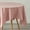 52 X 70 In. Pink, variant on Deerlux 100 Percent Pure Linen Washable Tablecloth Solid Color