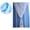 Blue, variant on Romance Double-Deck Cloth Blackout Floor-Standing Star Hollow Curtain