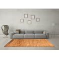 thumbnail image 3 of Ahgly Company Indoor Rectangle Abstract Orange Modern Area Rugs, 6' x 9', 3 of 4