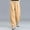 Khaki, variant on ZZwxWA Sweatpants for Womens Cotton Linen Lightweight Harem Pants Baggy Tapered Jogger Pants Comfy Casual Beach Trousers