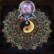 thumbnail image 4 of Square Shape Pendulum Divinations Mat Altar Tablecloth Board Game Card Pad Rune Table Cloth Metaphysical Board Game Mat 60x60cm, 4 of 4