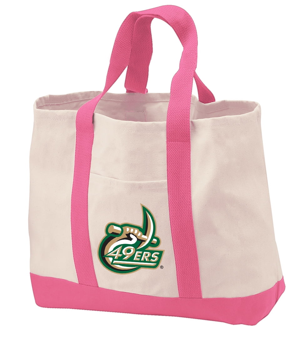 UNCC UNC Charlotte Tote Bag CANVAS UNCC UNC Charlotte Tote Bags for